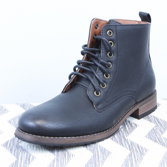 Mens "Aldo" Classy Zip Up Ankle Boots - Picture 5 of 8